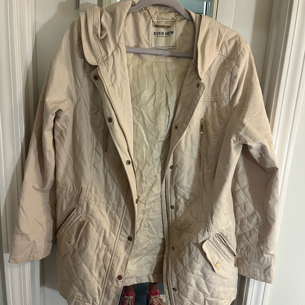 Ever New Women's Beige Utility Jacket